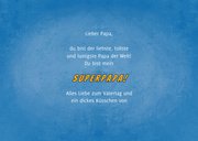 Vatertagskarte mit Fotos Superdad 3