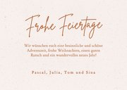 Weihnachtliche Fotocollage Frohes Fest mit 5 Fotos 3