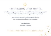 Weihnachtskarte Danke sagen Mitarbeiter 3