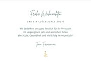 Weihnachtskarte Firma Fotocollage Merry Christmas 3