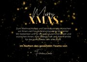 Weihnachtskarte geschäftlich großer Stern 3