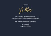 Weihnachtskarte Immobilienagentur mit Foto 3