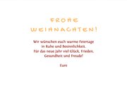 Weihnachtskarte Weihnachtssocken mit Namen 3