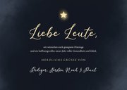 Weihnachtskarte zwei Weihnachtsengel 3