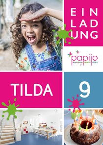 Einladung zum Kindergeburtstag im Papijo