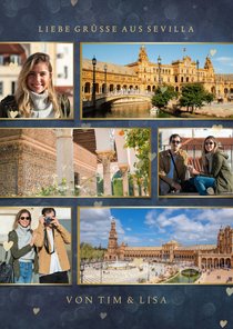 Foto-Urlaubskarte 'Grüße aus Sevilla'