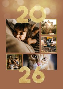 Grußkarte Fotos Neujahr