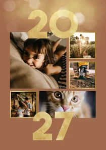 Grußkarte Fotos Neujahr