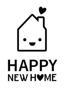 Happy new Home Glückwunschkarte