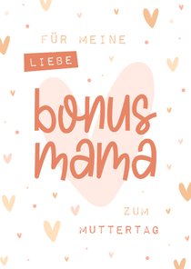 Muttertagskarte Bonusmama