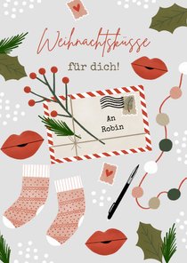 Weihnachtskarte Weihnachtspost