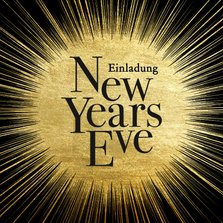 Einladung zur Neujahrsparty 'New Year's Eve'