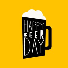 Glückwunschkarte Happy Beerday