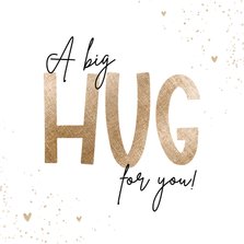Grußkarte 'A big hug for you'
