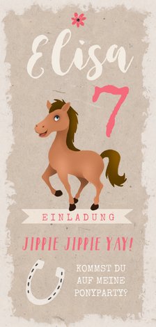 Einladungskarten 5. Geburtstag Send a Smile