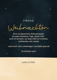 Clintons Weihnachtskarte „Cousin-Bär Am Briefkasten“ – Mit Persönlichem Text, Inkl. Umschlag