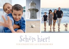 Fotokarte Urlaub Dänemark Leuchtturm