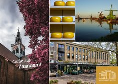Postkarte 'Grüße aus Zaandam'