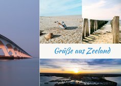 Urlaubskarte 'Great Stay' Grüße aus Zeeland