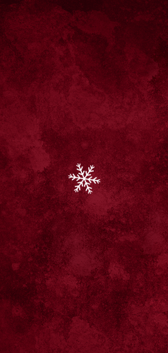 Menükarte rot Aquarell zu Weihnachten Lichterkette botanisch Rückseite