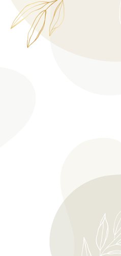 Einladungskarte Hochzeit elegant & abstrakt Rückseite
