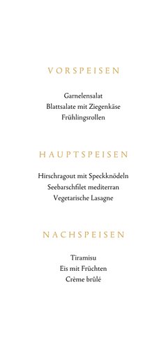 Menükarte Hochzeit Aquarell-Herz Rückseite