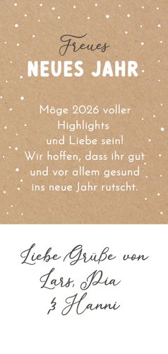 Neujahrskarte Schornsteinfeger Räuchermännchen 3