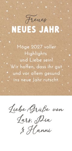Neujahrskarte Schornsteinfeger Räuchermännchen 3