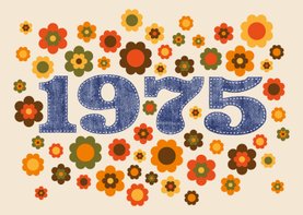 Einladung Geburtstag Seventies 1975