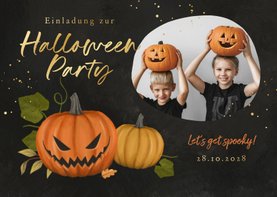Einladung Kindergeburtstag Halloweenparty