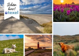 Fotokarte Urlaub auf Texel