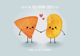 Valentinskarte 'Relation-Chip-Goal'