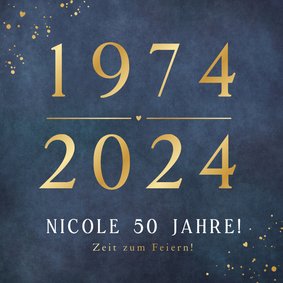 Einladung 50. Geburtstag 1974-2024