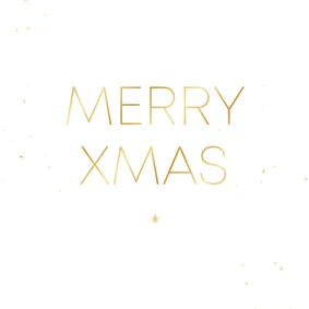 Firmen-Weihnachtsgrüße minimalistisch 'Merry Xmas'