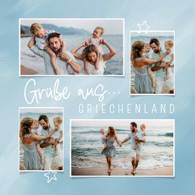 Grußkarte Urlaub in Griechenland Fotoserie