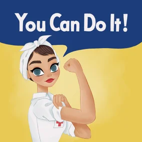 Motivationskarte 'You can do it'