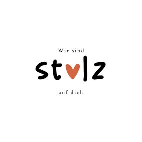 Muttertags-Grußkarte Herzensmama 'stolz auf dich'