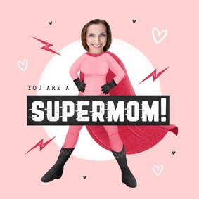 Muttertagskarte Supermom