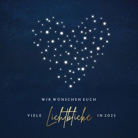 Neujahrskarte Lichtblicke