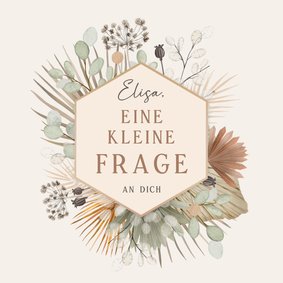 Trauzeuge Fragen Trockenblumen Hochzeit