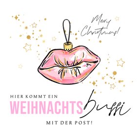 Weihnachtsgrüße 'Weihnachts-Kuss'