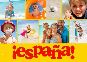 Fotocollagekarte 'España' Grüße aus Spanien
