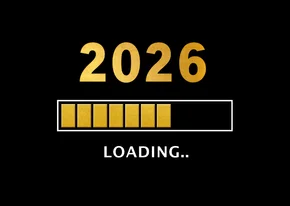 Geschäftliche Neujahrskarte Loading 2026