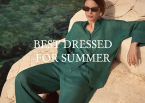 Grußkarte Sommer Mode 'Best dressed for summer' 