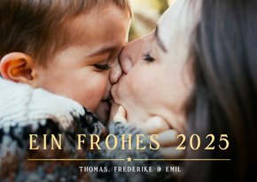 Neujahr-Fotokarte 'Eine frohes 2026'