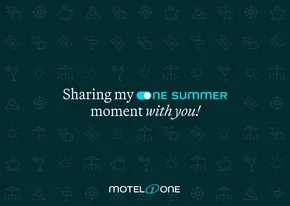 Sharing my One Summer Moment with you - Motel One