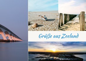 Urlaubskarte 'Great Stay' Grüße aus Zeeland