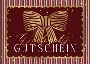 Weihnachtsgutschein Karte Dankeschön Mitarbeiter