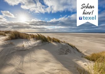 Ansichtskarte Strandmotiv Texel 