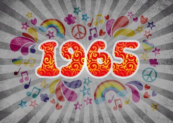 Einladung Geburtstag 1966 Sixties